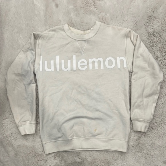 lululemon athletica Cream Sweater - Picture 1 of 3